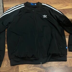 Adidas womens Black Track Jacket
